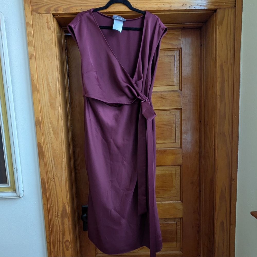 BHLDN Wrap Dress